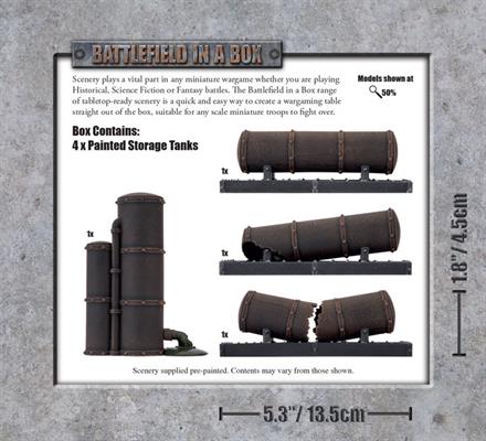 Battlefield in a Box: Gothic Industrial - Tanks (ONLINE ORDER ONLY)