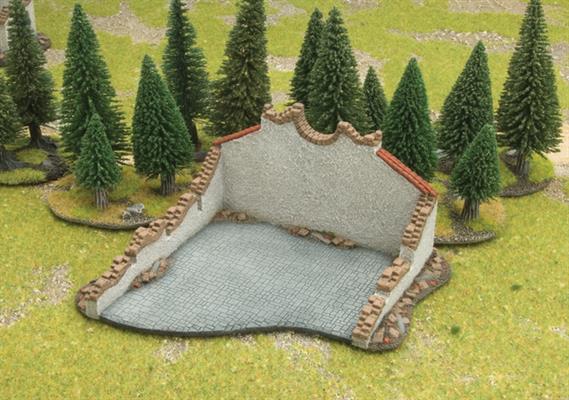 Flames of War: Ruined Monastery (ONLINE ORDER ONLY)