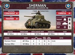 Flames of War: British Sherman Armoured Troop (Late War) (ONLINE ORDER ONLY)
