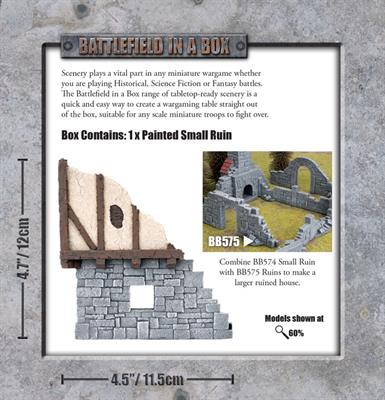 Battlefield in a Box: Wartorn Village - Small Ruin (ONLINE ORDER ONLY)