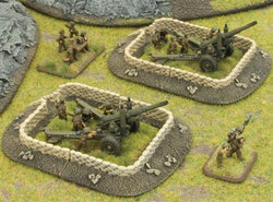 Flames of War: Sandbags - Gun Pit Markers (ONLINE ORDER ONLY)