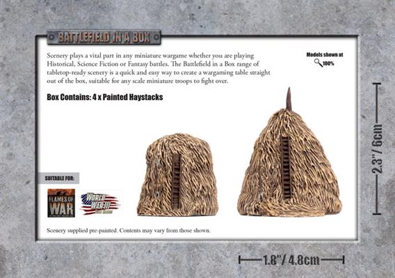 Battlefield in a Box: Haystacks (ONLINE ORDER ONLY)