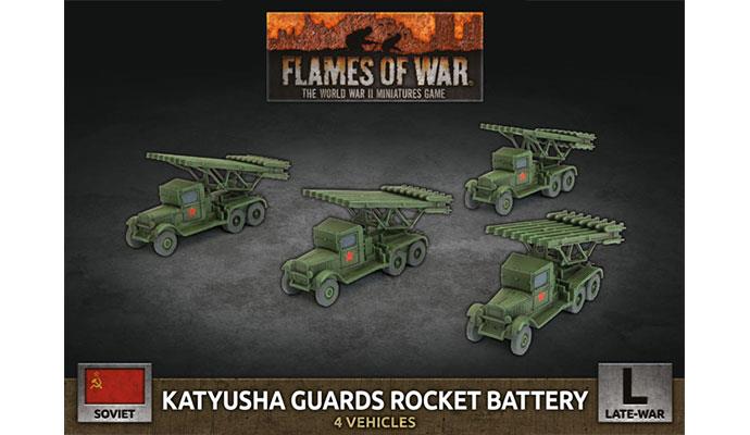 Flames of War: Soviet Katyusha Guards Rocket Battery (Late War) (ONLINE ORDER ONLY)