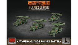 Flames of War: Soviet Katyusha Guards Rocket Battery (Late War) (ONLINE ORDER ONLY)