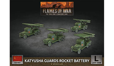 Flames of War: Soviet Katyusha Guards Rocket Battery (Late War) (ONLINE ORDER ONLY)