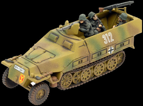 Flames of War: German Armoured Panzergrenadier Company HQ (Late War) (ONLINE ORDER ONLY)