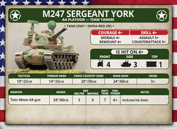 Team Yankee: M247 Sergeant York AA Platoon (ONLINE ORDER ONLY)