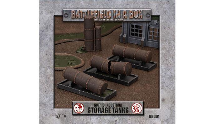 Battlefield in a Box: Gothic Industrial - Tanks (ONLINE ORDER ONLY)