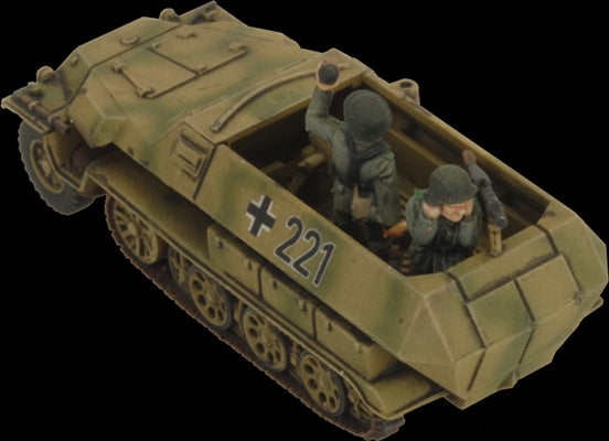 Flames of War: German SD KFZ 251 Half-Tracks (Mid War) (ONLINE ORDER ONLY)