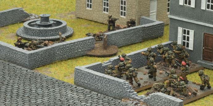 Flames of War: Village Walls (ONLINE ORDER ONLY)