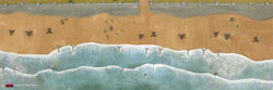 Flames of War: D-Day - Beach Landing Mat (ONLINE ORDER ONLY)