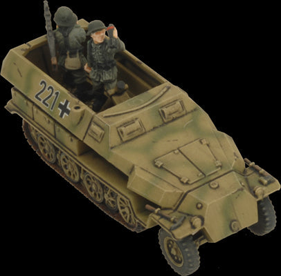 Flames of War: German SD KFZ 251 Half-Tracks (Mid War) (ONLINE ORDER ONLY)