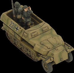Flames of War: German SD KFZ 251 Half-Tracks (Mid War) (ONLINE ORDER ONLY)