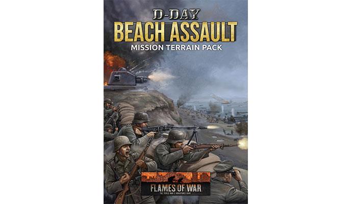 Flames of War: D-Day - Beach Assault Mission Terrain Pack (ONLINE ORDER ONLY)