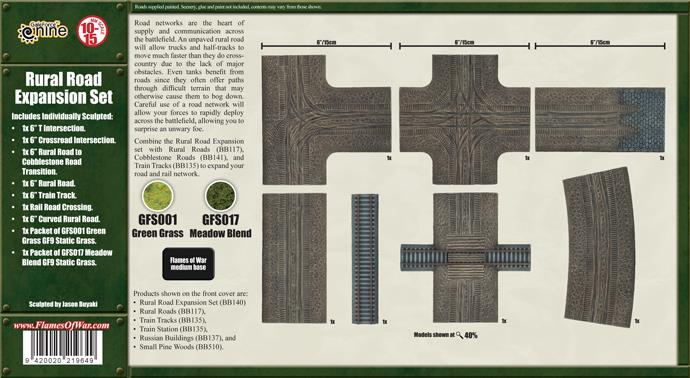 Flames of War: Rural Road Expansion Set (ONLINE ORDER ONLY)