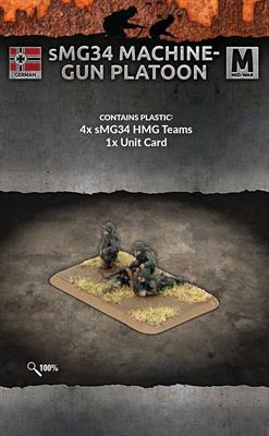 Flames of War: German sMG34 Machine-Gun Platoon (Mid War) (ONLINE ORDER ONLY)