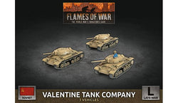 Flames of War: Soviet Valentine Tank Company (Late War) (ONLINE ORDER ONLY)