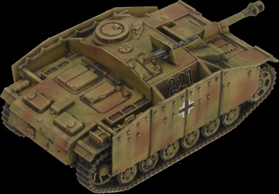Flames of War: German Fallschirmjäger StuG Assault Gun Platoon (Late War) (ONLINE ORDER ONLY)