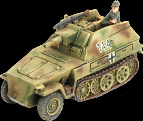 Flames of War: German SD KFZ 250 Scout Troop (Late War) (ONLINE ORDER ONLY)