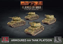Flames of War: German Armoured AA Tank Platoon (Late War) (ONLINE ORDER ONLY)