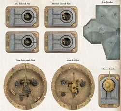 Flames of War: D-Day - Beach Assault Mission Terrain Pack (ONLINE ORDER ONLY)
