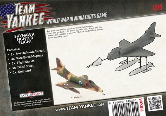 Team Yankee: Skyhawk Fighter Flight (ONLINE ORDER ONLY)