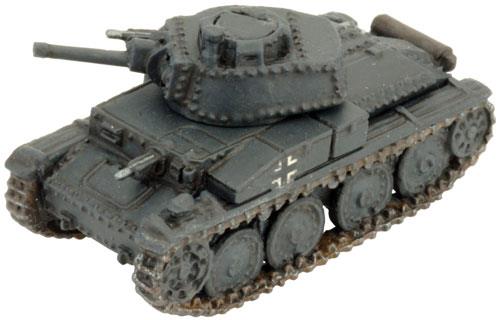 Flames of War: German Panzer 38(t) E/F (Uparmoured)  (Early War) (ONLINE ORDER ONLY)