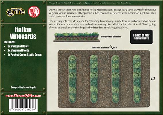 Flames of War: Vineyards (ONLINE ORDER ONLY)