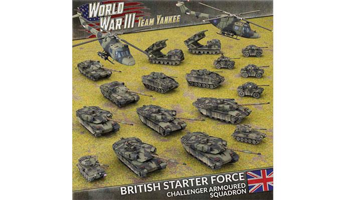 Team Yankee: British Starter Force - Challenger Armoured Squadron (ONLINE ORDER ONLY)