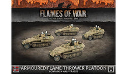 Flames of War: German Armoured Flame-Thrower Platoon (Mid War) (ONLINE ORDER ONLY)