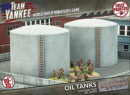 Team Yankee: Oil Tanks (ONLINE ORDER ONLY)