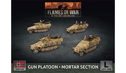 Flames of War: German Gun Platoon / Mortar Section (Late War) (ONLINE ORDER ONLY)