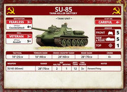 Flames of War: Soviet SU-85 Medium SP Battery (Mid War) (ONLINE ORDER ONLY)