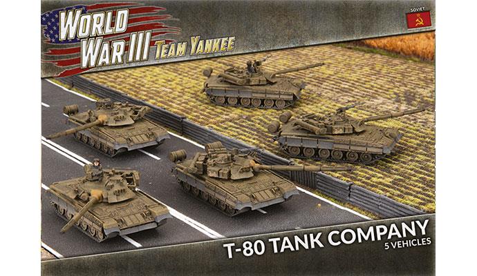 Team Yankee: T-80 Tank Company (ONLINE ORDER ONLY)