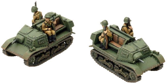 Flames of War: Soviet T-20 Komsomoleyts (x2) (Early War) (ONLINE ORDER ONLY)