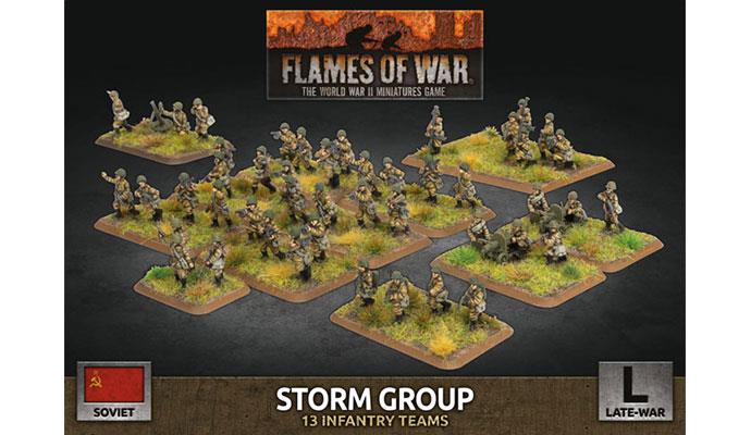 Flames of War: Soviet Storm Group (Late War) (ONLINE ORDER ONLY)