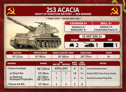 Team Yankee: 2S3 Acacia Heavy SP Howitzer Battery (ONLINE ORDER ONLY)