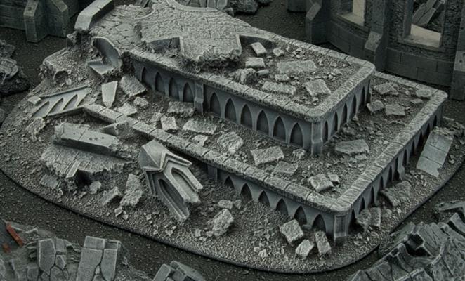 Battlefield in a Box: Gothic Battlefields - Blasted Terrace (ONLINE ORDER ONLY)
