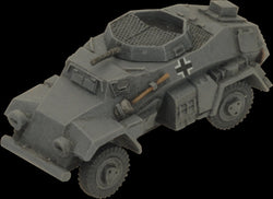 Flames of War: German SD KFZ 221 and 222 Light Scout Troop (Mid War) (ONLINE ORDER ONLY)