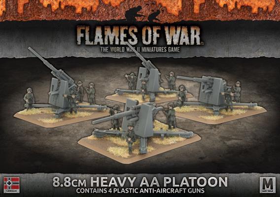 Flames of War: German 8.8cm Heavy AA Platoon (Mid War) (ONLINE ORDER ONLY)