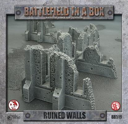 Battlefield in a Box: Gothic Battlefields - Ruined Walls (ONLINE ORDER ONLY)
