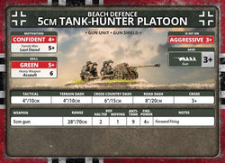 Flames of War: German 5cm Tank Hunter Platoon (Late War) (ONLINE ORDER ONLY)
