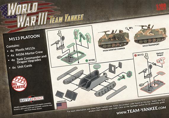 Team Yankee: M113 Platoon (ONLINE ORDER ONLY)