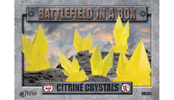 Battlefield in a Box: Citrine Crystals (ONLINE ORDER ONLY)