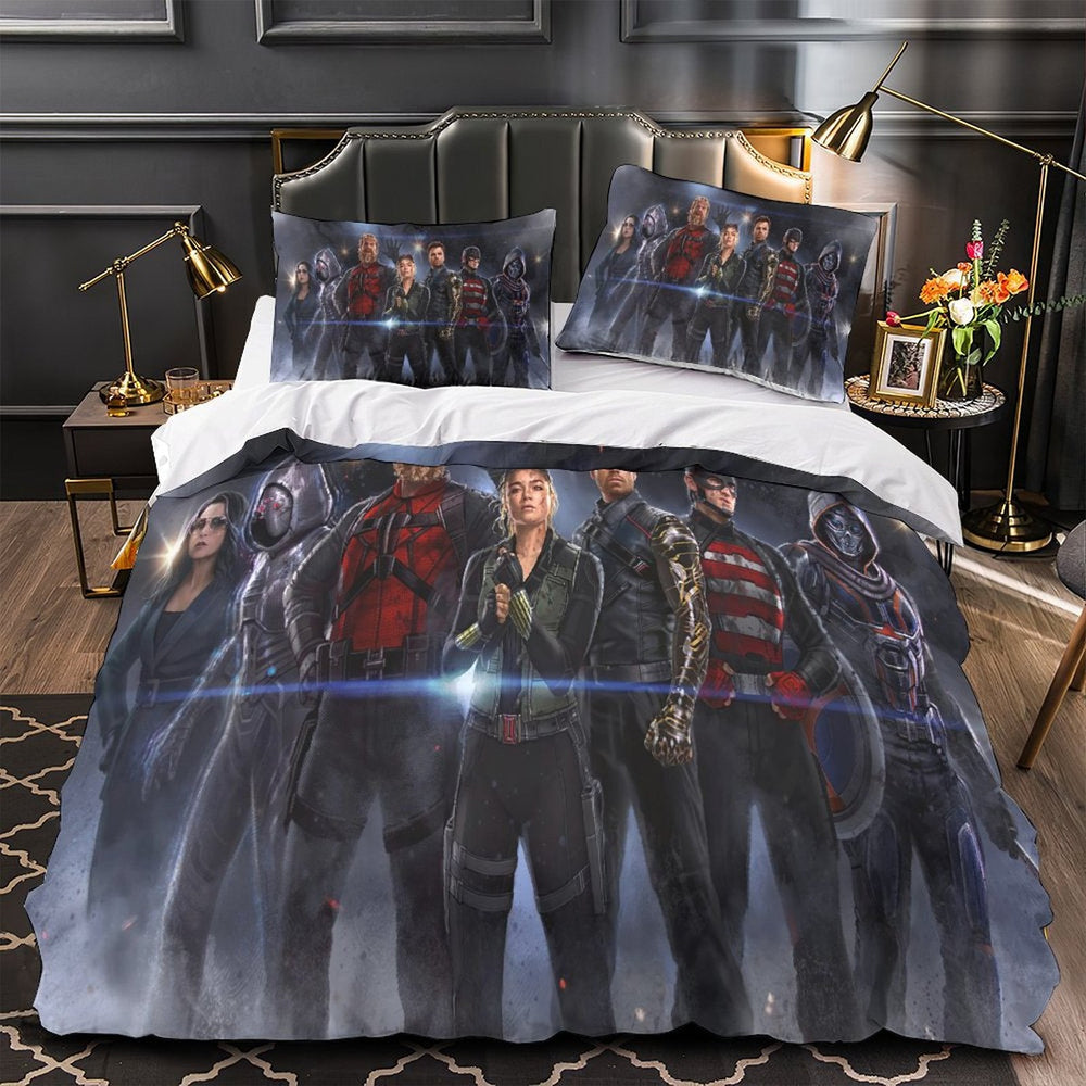 Thunderbolts Bedding Set Quilt Duvet Cover Without Filler (Online Order Only)