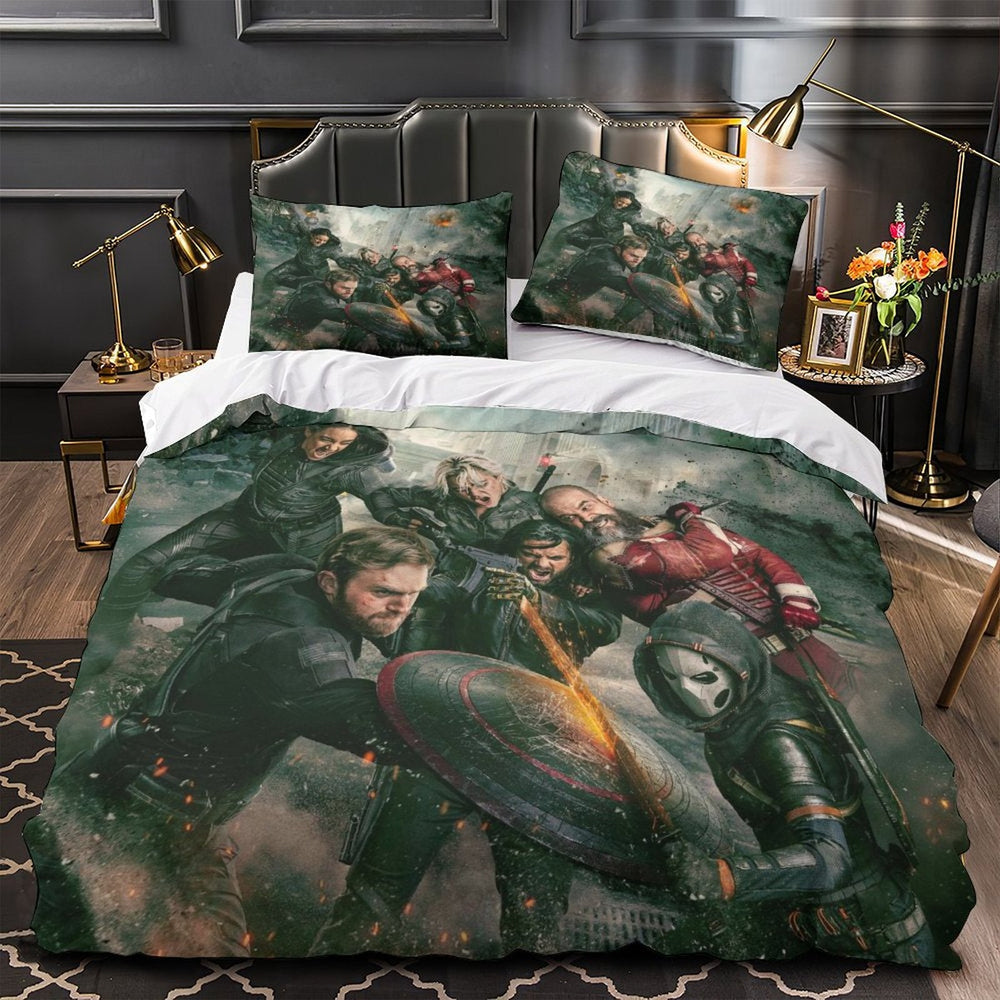 Thunderbolts Bedding Set Quilt Duvet Cover Without Filler (Online Order Only)