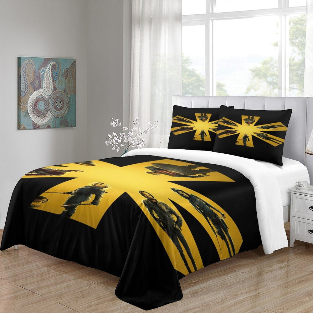 Thunderbolts Bedding Set Quilt Duvet Cover Without Filler (Online Order Only)