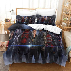 Thunderbolts Bedding Set Quilt Duvet Cover Without Filler (Online Order Only)