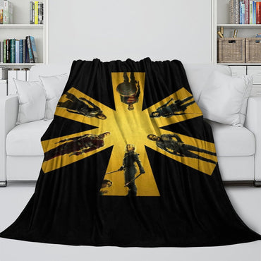 Thunderbolts Pattern Blanket Flannel Throw Room Decoration (Online Order Only)