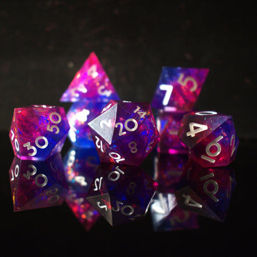 PRE-ORDER || Thunderwave Sharp-Edged Resin Dice Set